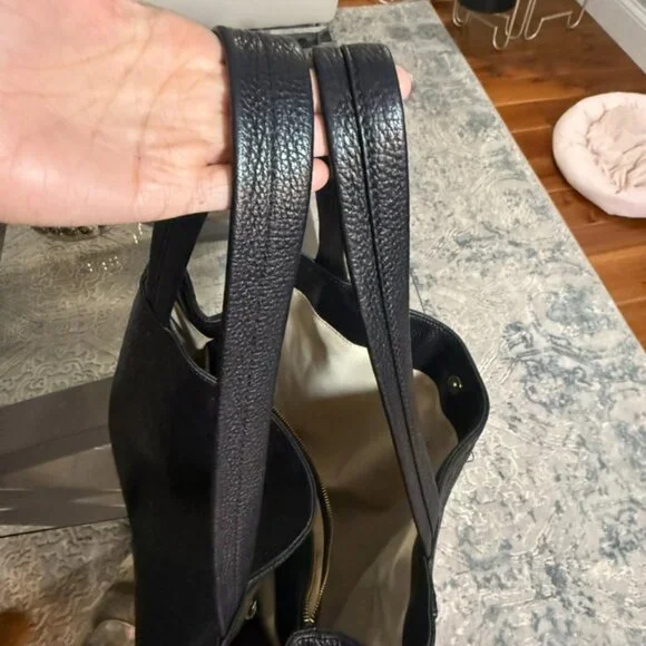 Valentino by Mario Valentino Ollie Dollaro Monogram Leather Tote - Picture 7 of 7